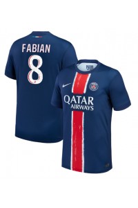 Fotbalové Dres Paris Saint-Germain Fabian Ruiz #8 Domácí Oblečení 2024-25 Krátký Rukáv